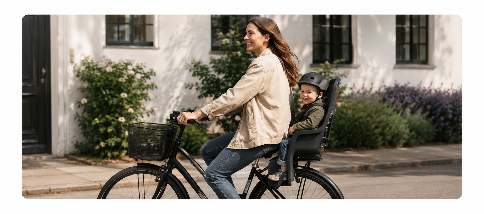cykelstol bag